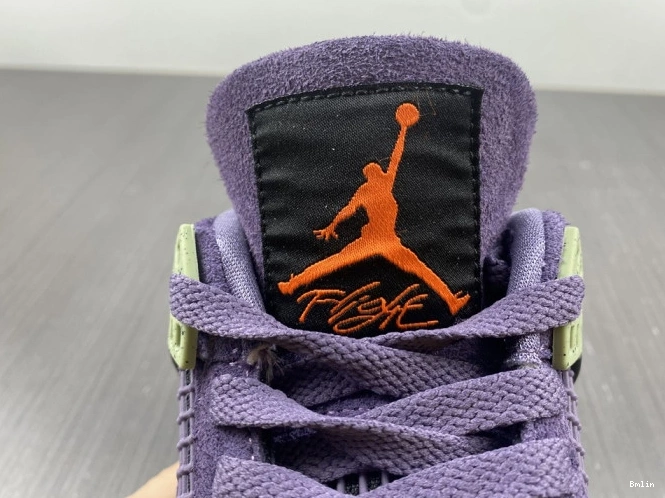 Bmlin shoes 4 Canyon Purple AQ9129-500 WMNS Jordan Air 0802
